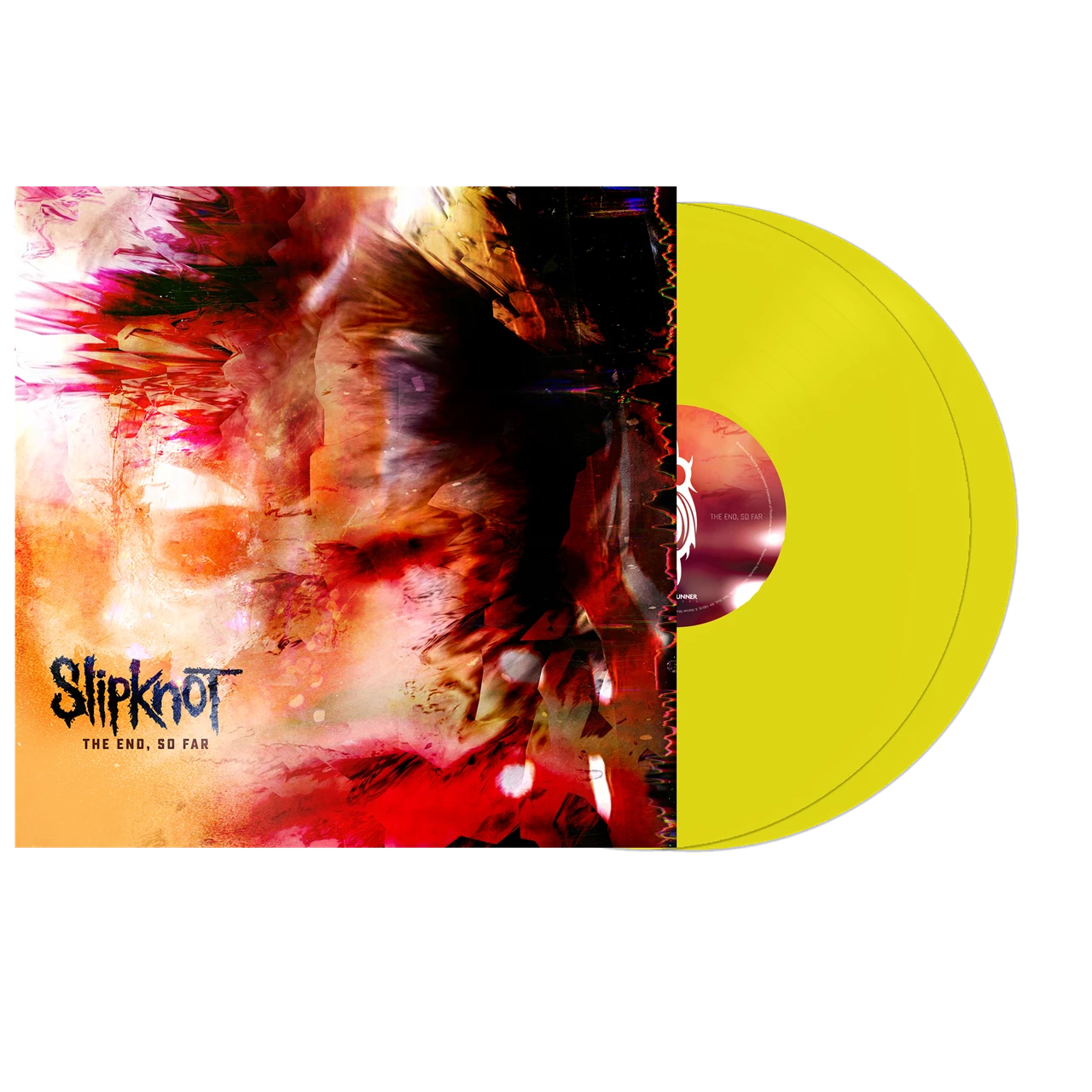 Slipknot: The End, So Far Double Neon Yellow Vinyl Album