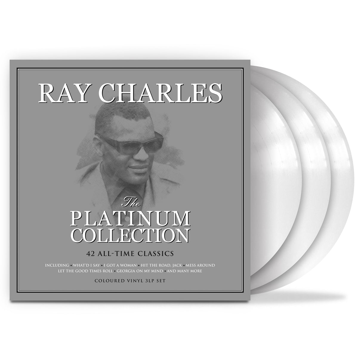 Ray Charles: The Platinum Collection 3LP Colour Vinyl Album