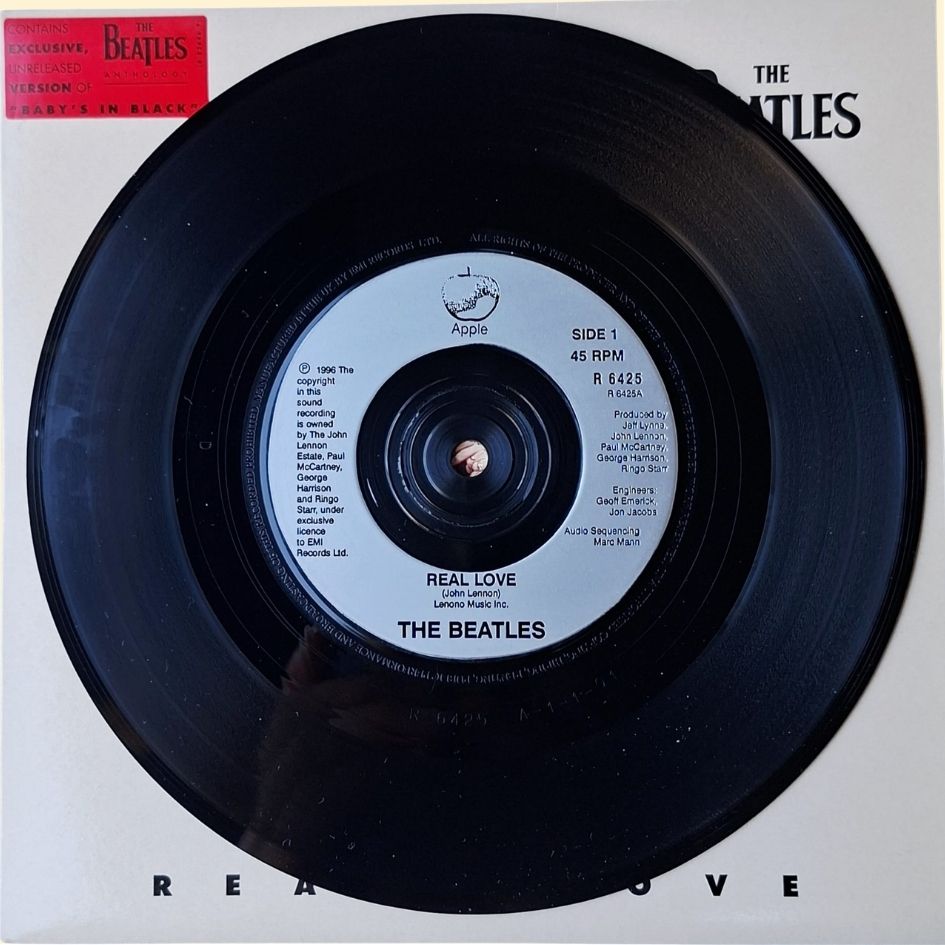 The Beatles: Real Love 7" Vinyl Single 1996