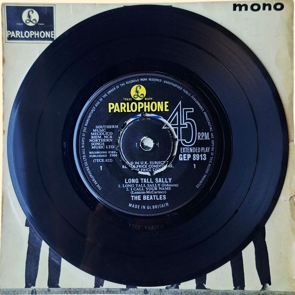 The Beatles: Long Tall Sally 7" Vinyl Single Mono 1965