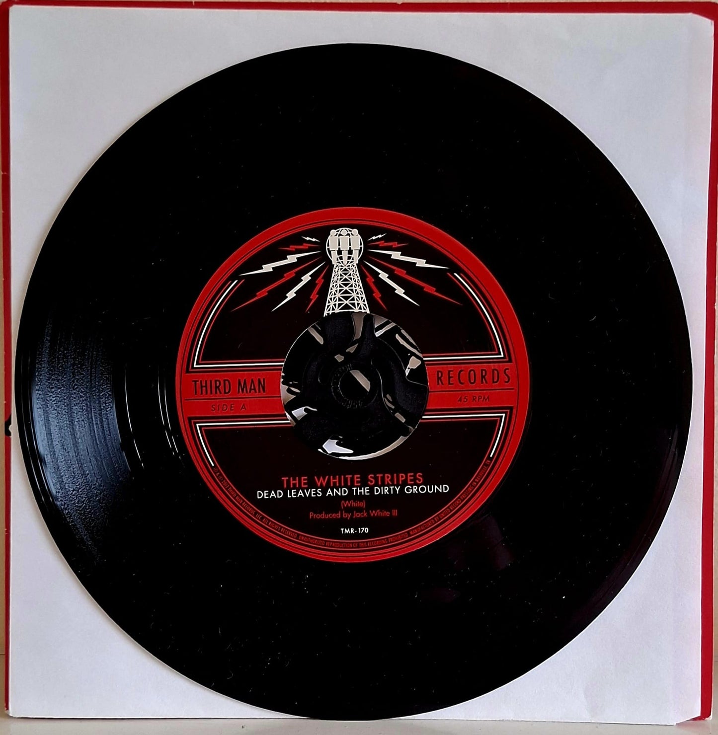 The White Stripes: Dead Leaves And Dirty Ground 7" Vinyl Record