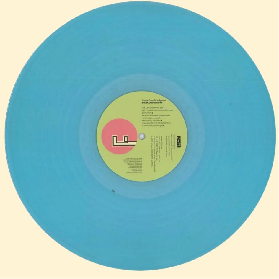 Frankie Goes To Hollywood: Welcome To The Pleasuredome - Blue & Green Mint Vinyl Double Album set