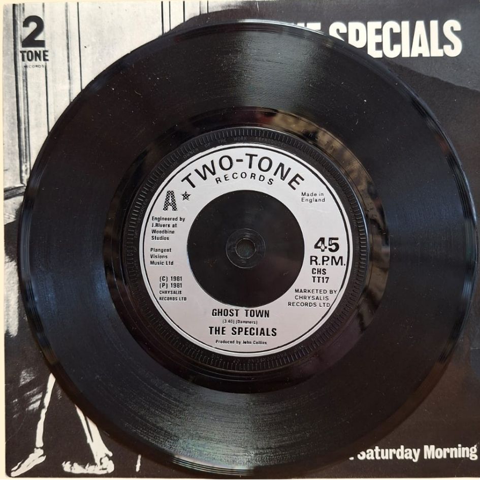 The Specials: Ghost Town 7" Vinyl Single Record