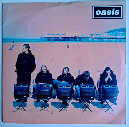 Oasis: Roll With It 7" Vinyl Record 1995