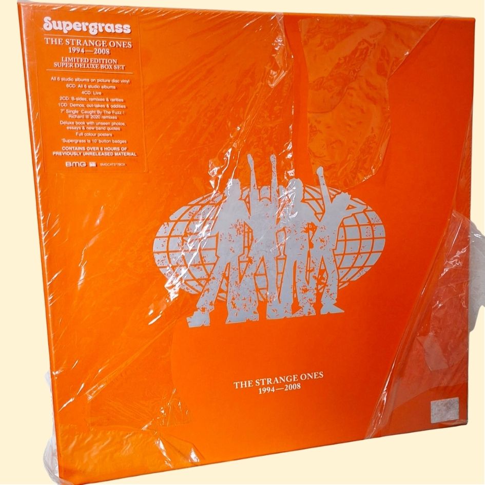 Supergrass: The Strange Ones 1994-2008 - NEW UK Vinyl / CD Album Deluxe Box Set