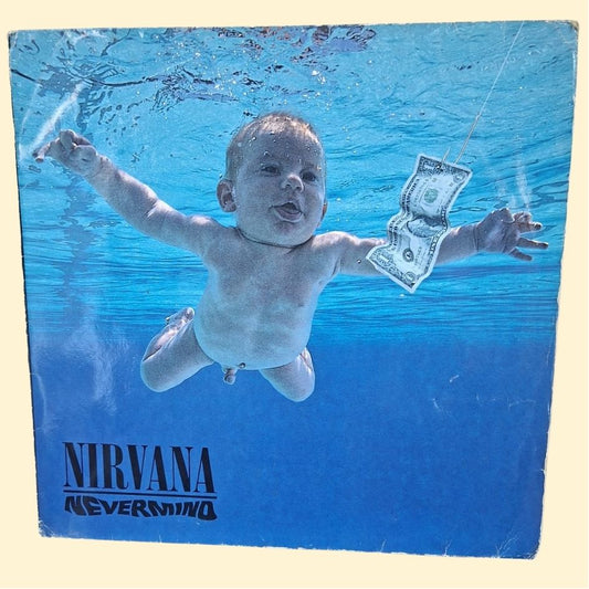 Nirvana: Nevermind Vinyl Album Early 1991 Pressing Misprint