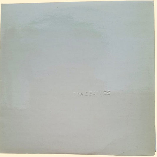 The Beatles: The Beatles White Album Double Vinyl Album 1980's Re-Issue