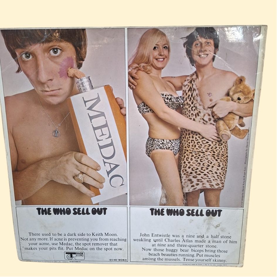 The Who: Sell Out Vinyl Album Early Mono Pressing