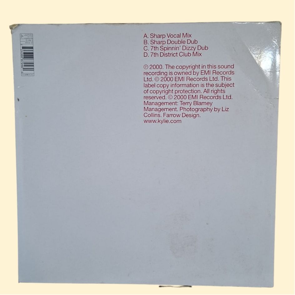 Kylie Minogue: Spinning Around Double 12" EP Vinyl Dance Remixes