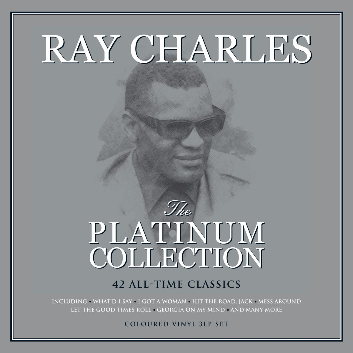 Ray Charles: The Platinum Collection 3LP Colour Vinyl Album