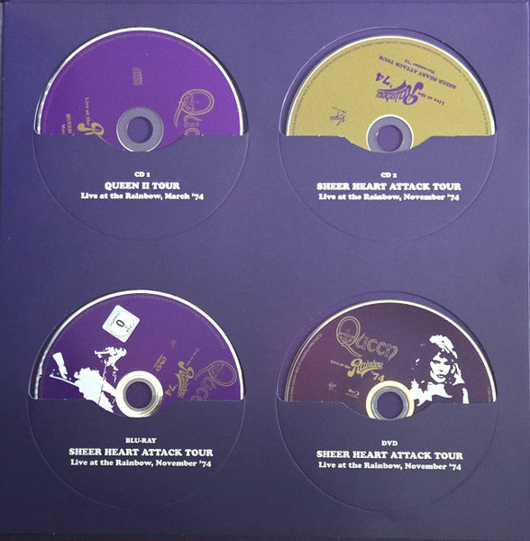 Queen: Live At The Rainbow '74 40th Anniversary Super Deluxe CD / DVD Box Set