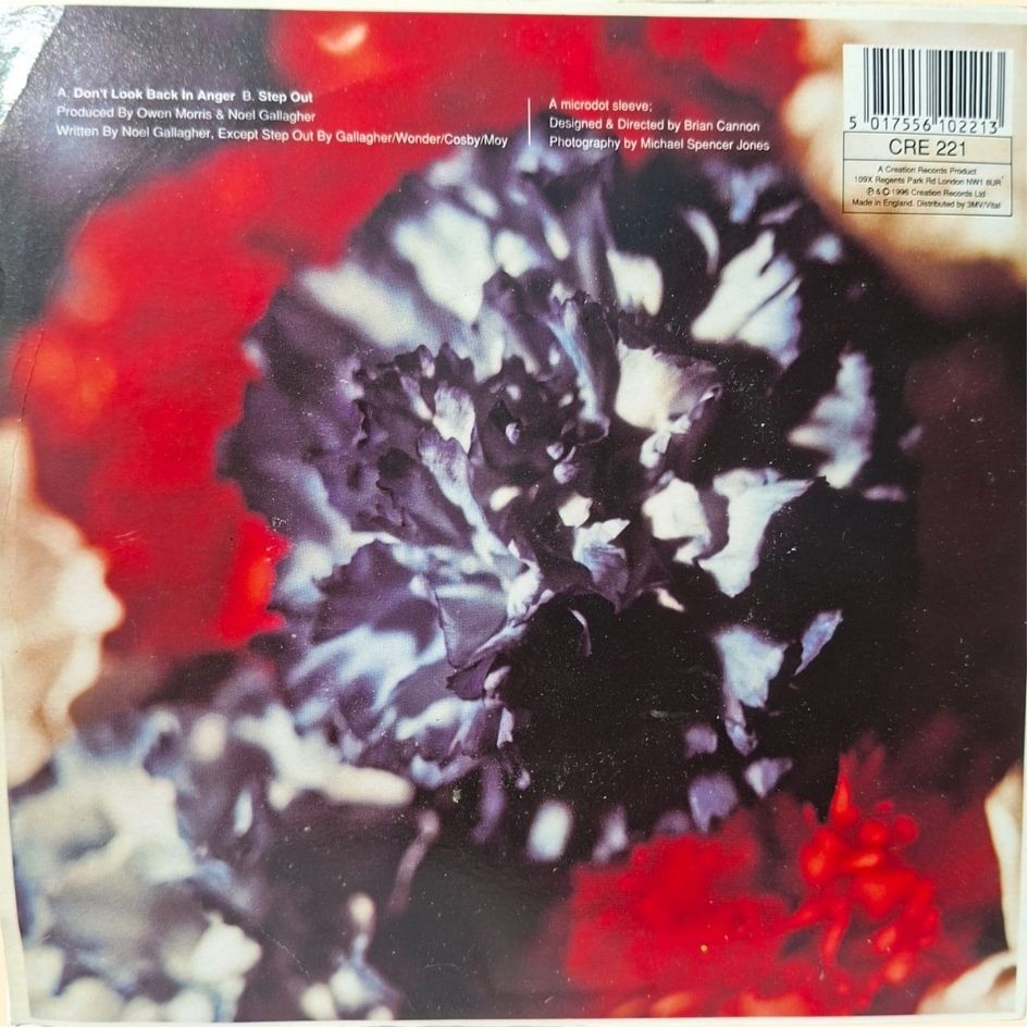 Oasis: Don't Look Back In Anger 7" Vinyl Record