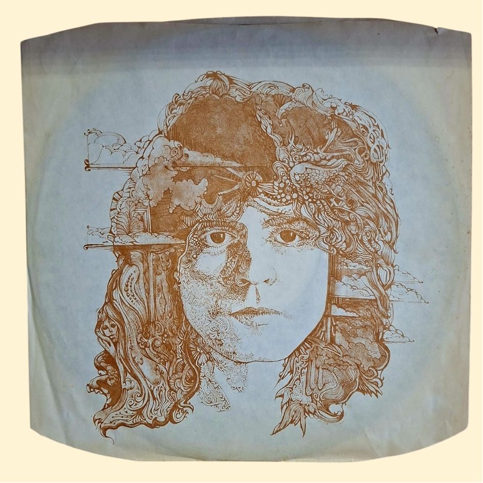 T-Rex: Electric Warrior 1971 Early Pressing Vinyl Album With Poster