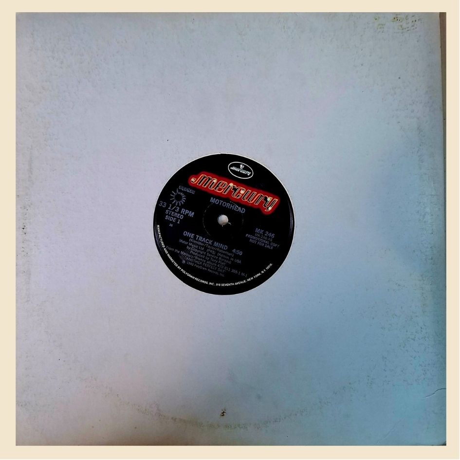 Motorhead: One Track Mind US Promotional 12" Vinyl EP 1983
