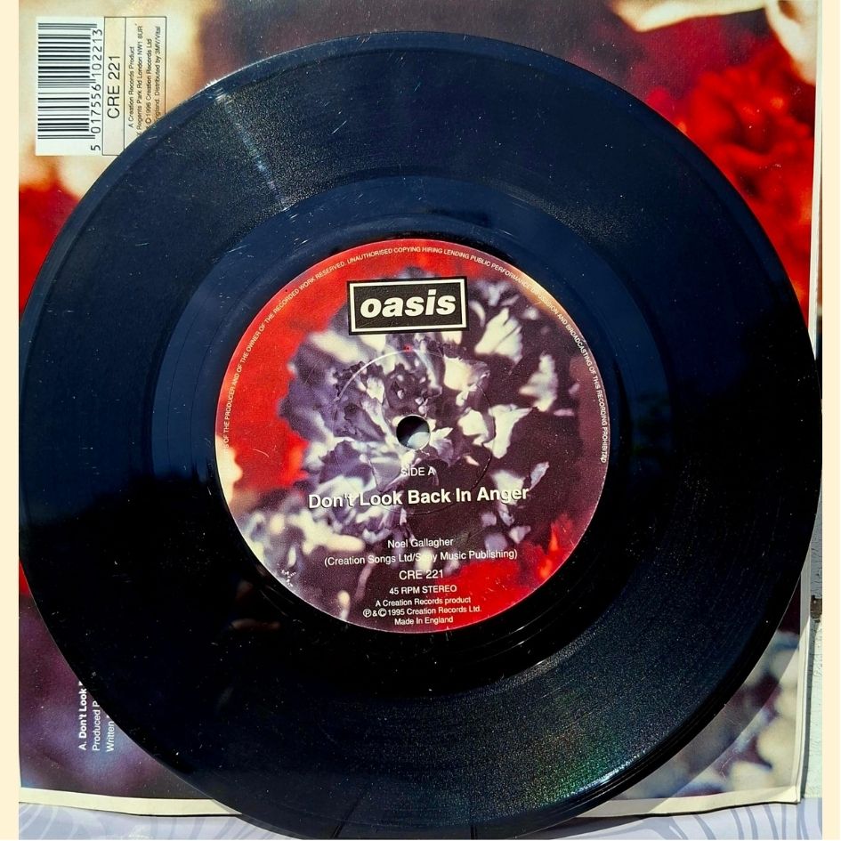 Oasis: Don't Look Back In Anger 7" Vinyl Record