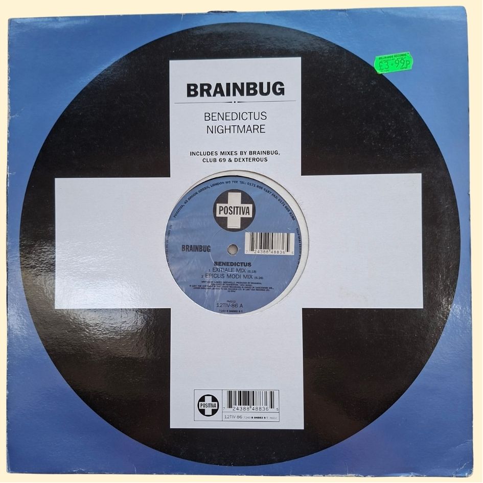 Brainbug: Benedictus Nightmare 12" Vinyl Record Positiva