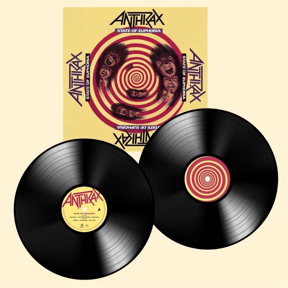 Anthrax: State Of Euphoria Double Vinyl Album New & Sealed