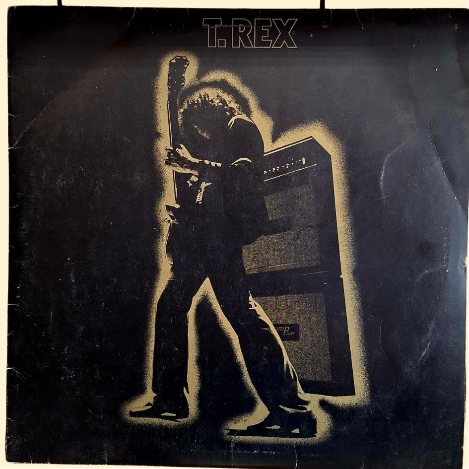 T-Rex: Electric Warrior 1971 Early Pressing Vinyl Album With Poster