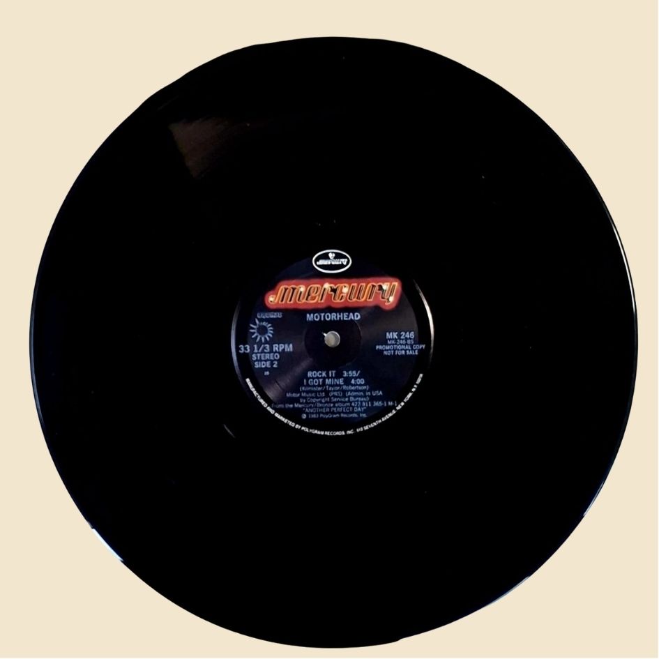Motorhead: One Track Mind US Promotional 12" Vinyl EP 1983