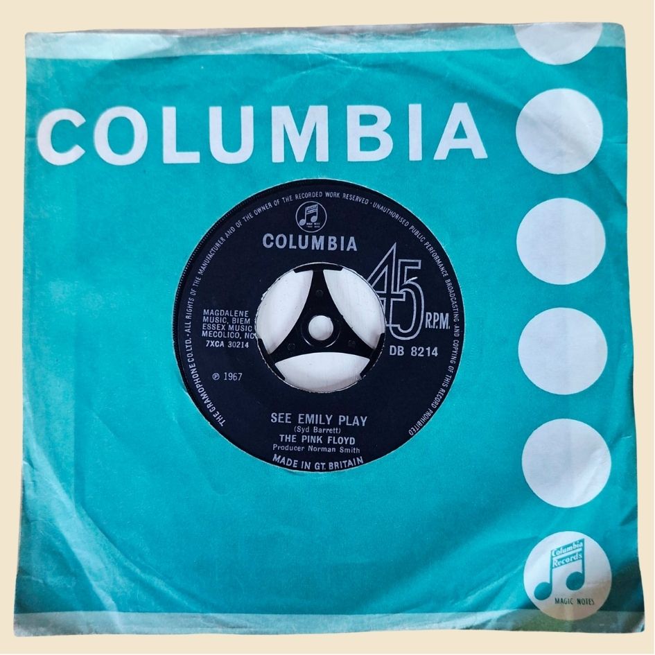 Pink Floyd: See Emily Play / Scarecrow 1967 7" 45RPM Vinyl Record