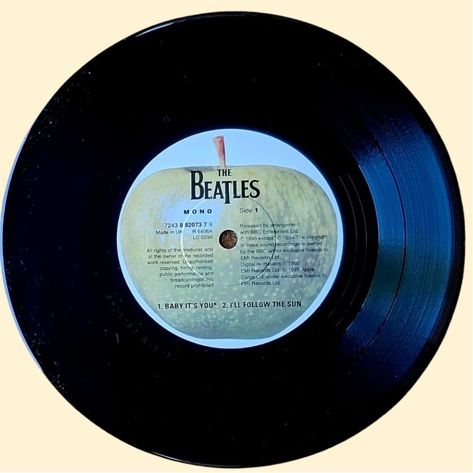 The Beatles: Baby It's You 7" Vinyl EP Single Mono