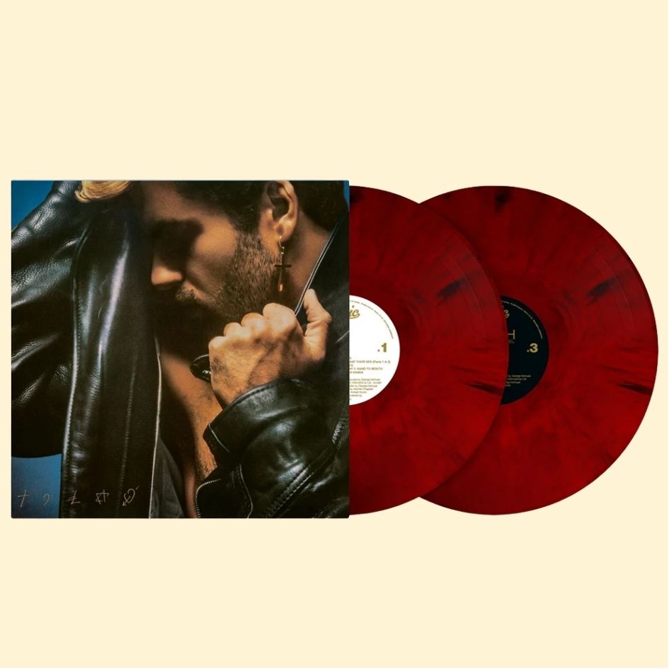 George Michael: Faith Limited Edition Red Marble Double Vinyl Album