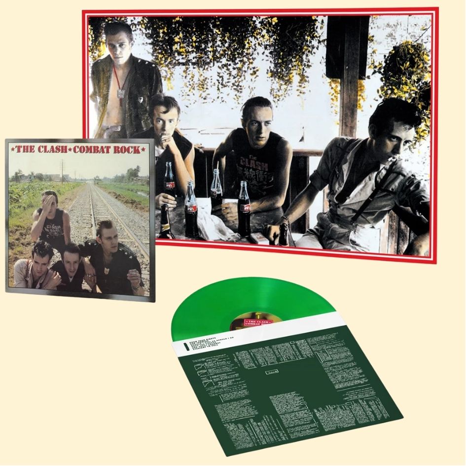 The Clash: Combat Rock Special Edition Green Vinyl Album