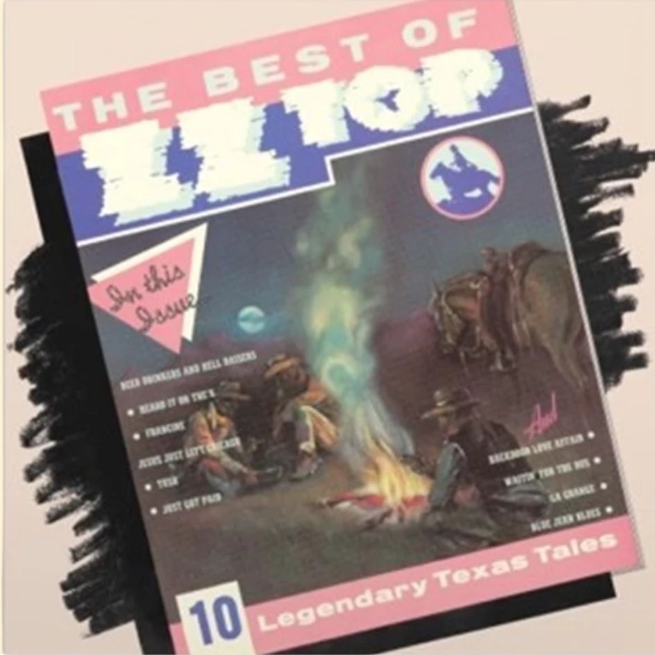 ZZ Top: The Best Of Limited Edition Blue Vinyl Album
