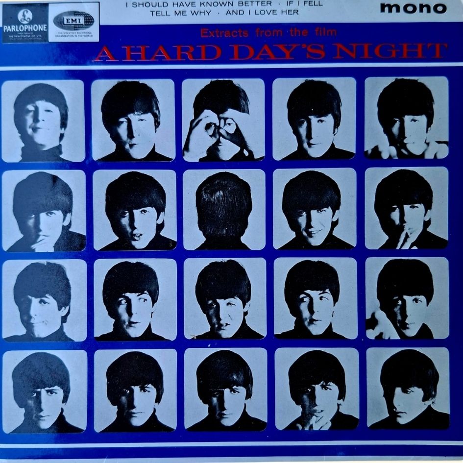 The Beatles: Extracts From The Film A Hard Day's Night 7" Vinyl EP Single