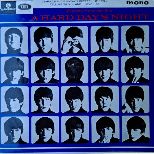 The Beatles: Extracts From The Film A Hard Day's Night 7" Vinyl EP Single