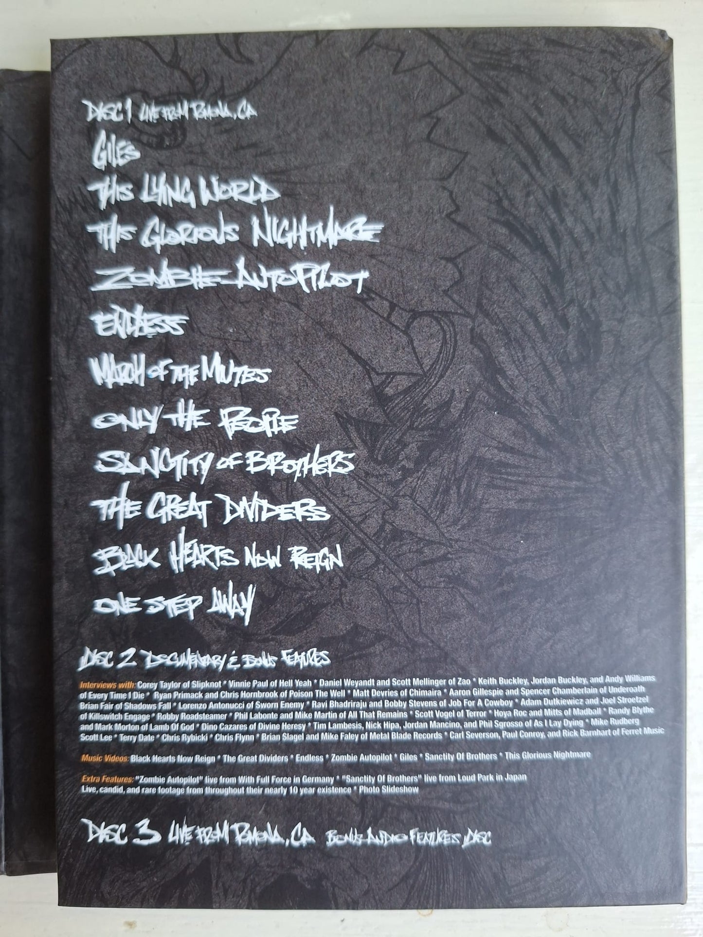 Unearth: Alive From The Apocalypse DVD / CD Box Set