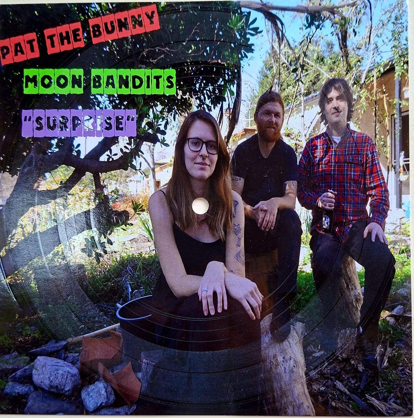 Pat The Bunny / Moon Bandits: Surprise 7" Flexi Card Record