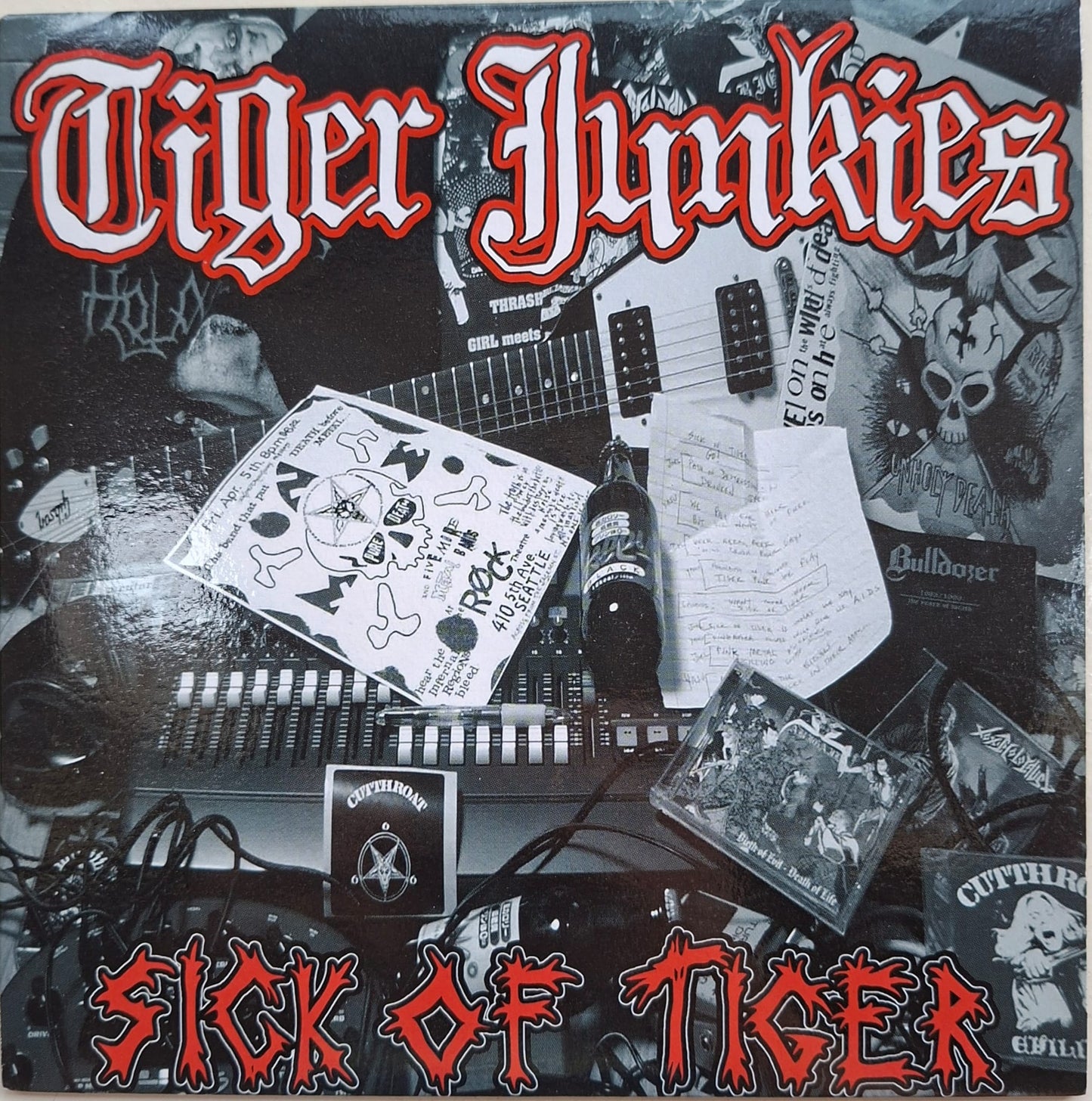 Tiger Junkies: Sock Of Tiger 7" Vinyl Record