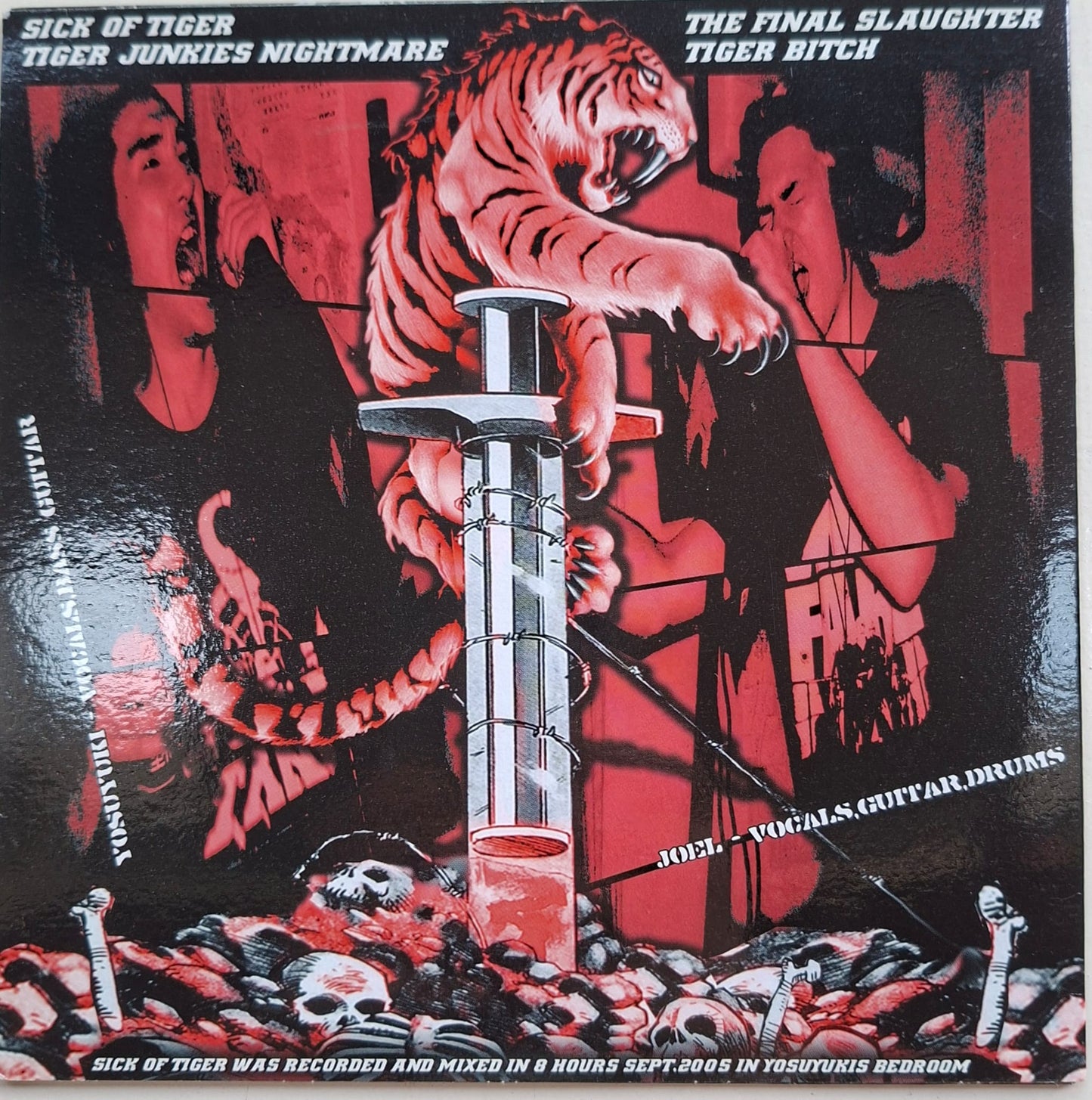 Tiger Junkies: Sock Of Tiger 7" Vinyl Record