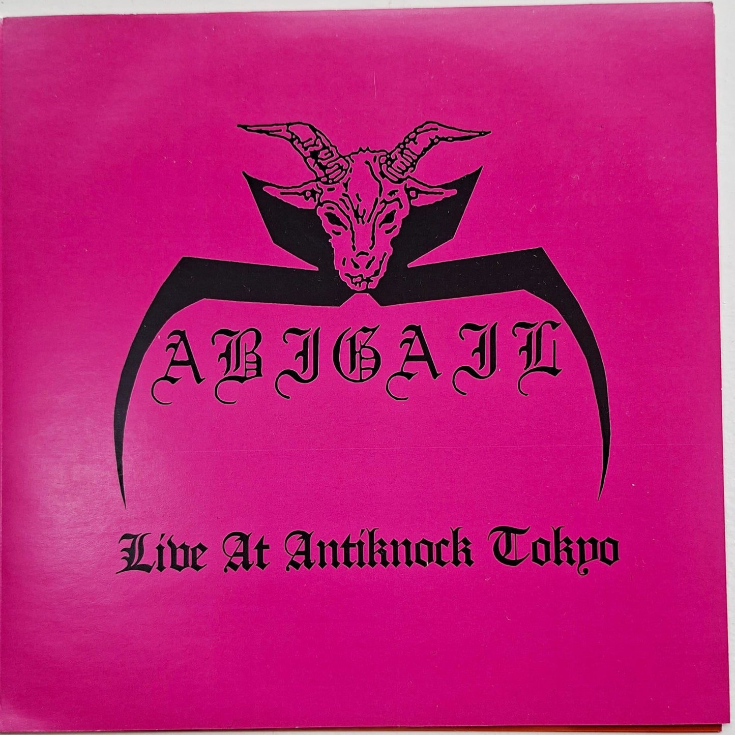 Abigail: Live At Antiknock Tokyo Flexi 7" Record