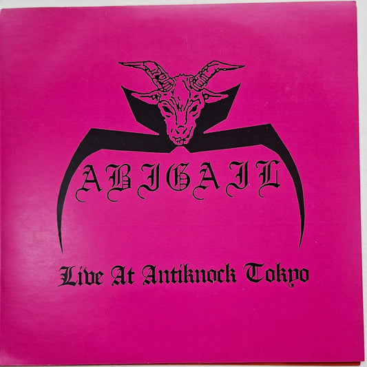 Abigail: Live At Antiknock Tokyo Flexi 7" Record
