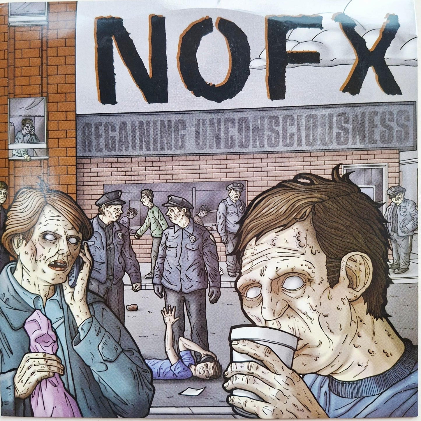 NOFX: Regaining Unconsciousness 7" Vinyl Record