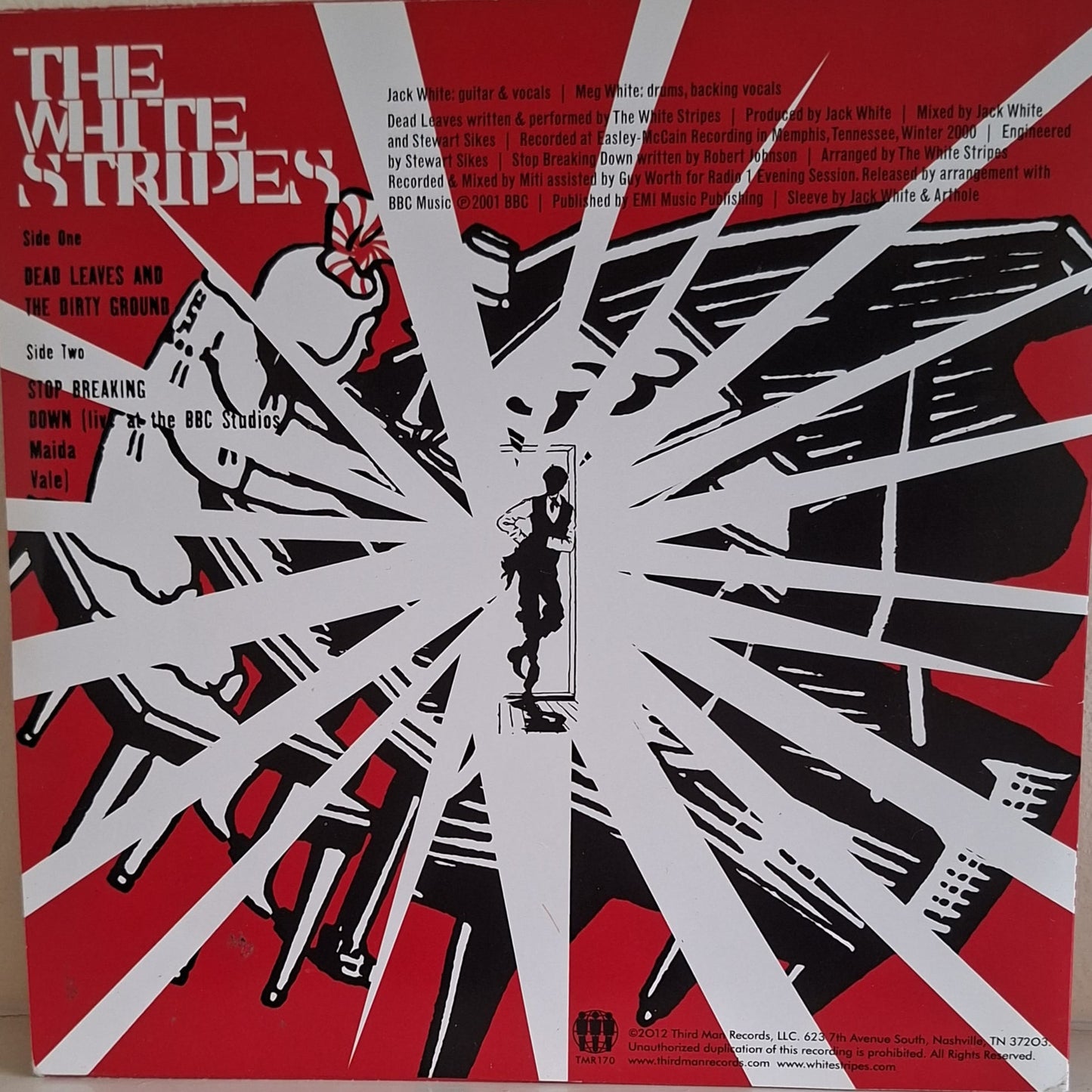The White Stripes: Dead Leaves And Dirty Ground 7" Vinyl Record