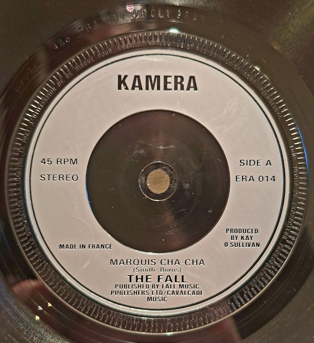 The Fall: Marquis Cha-Cha 7" Punk Record 1983