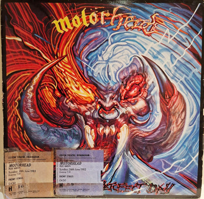 Motorhead: Another Perfect Day Vinyl Album With Ticket Stubbs 1st Pressing
