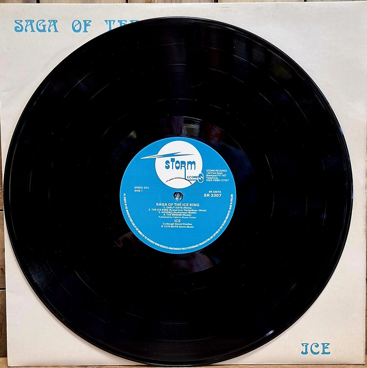 Ice: Saga Of The Ice King 1st Pressing Vinyl Album 1979