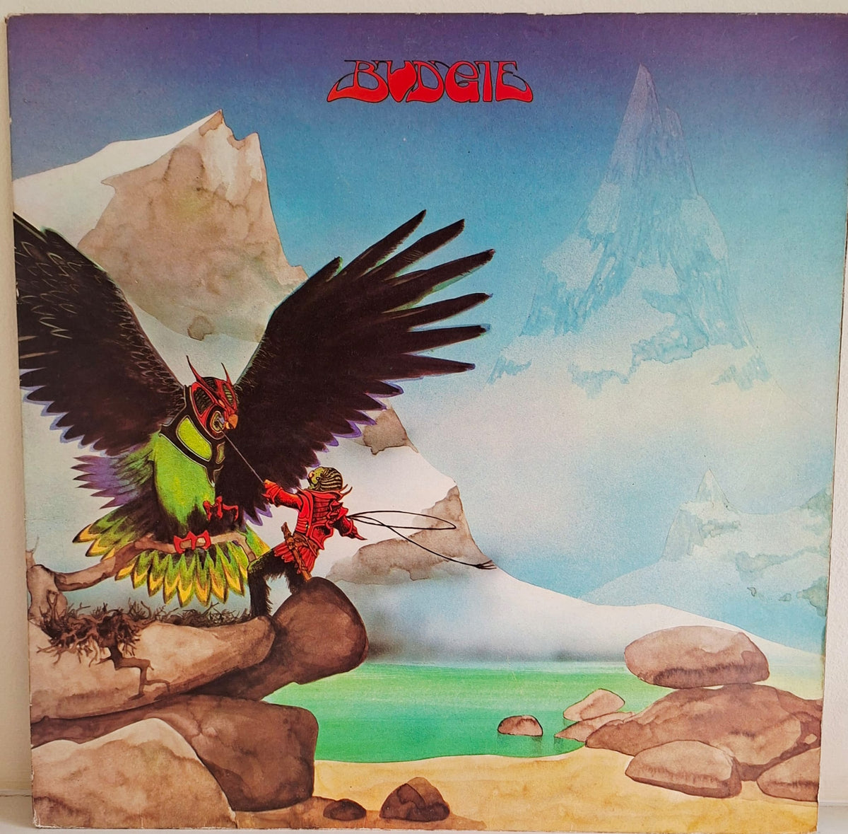 Budgie: Never Turn Your Back On A Friend Vinyl Album 1973 Pressing
