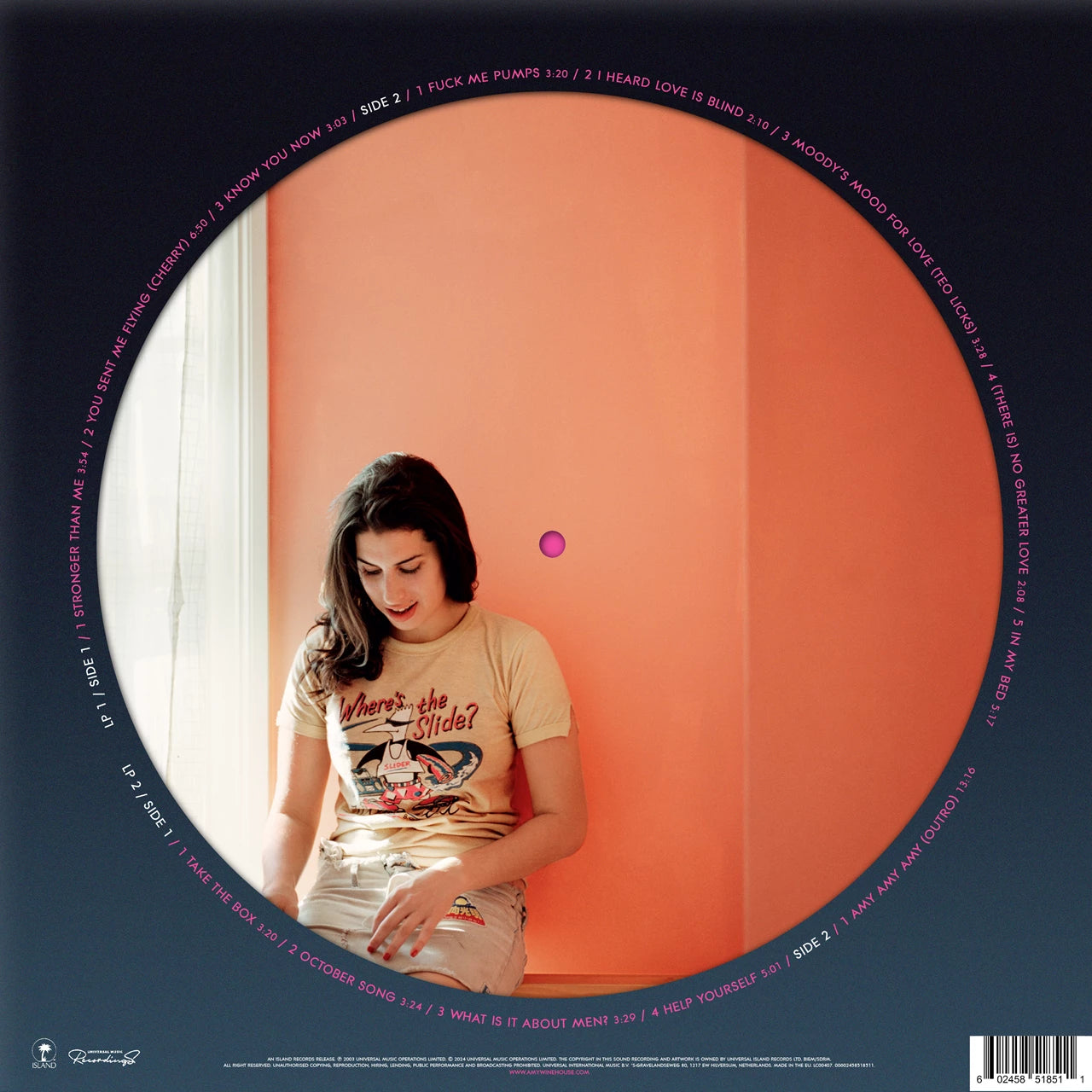 Amy Winehouse - Frank  Picture Disc 2Lp