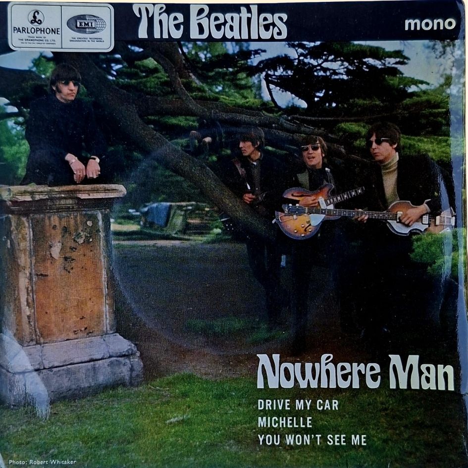 The Beatles: Nowhere Man 7" Vinyl EP Single Mono Repress