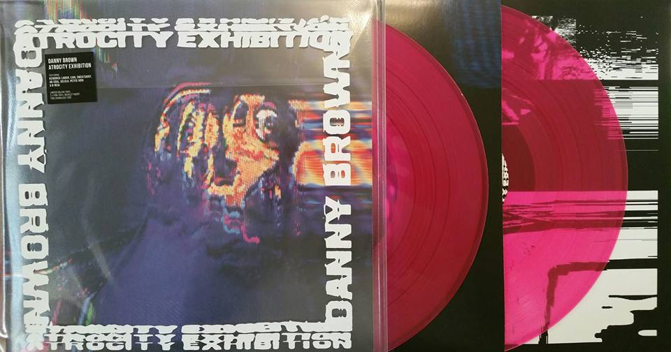 Danny Brown: Atrocity Exhibition Double Vinyl Album Rare Pink Edition