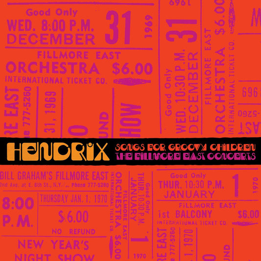 Jimi Hendrix: Songs For Groovy Children: The Fillmore East Concerts 8LP Box Set