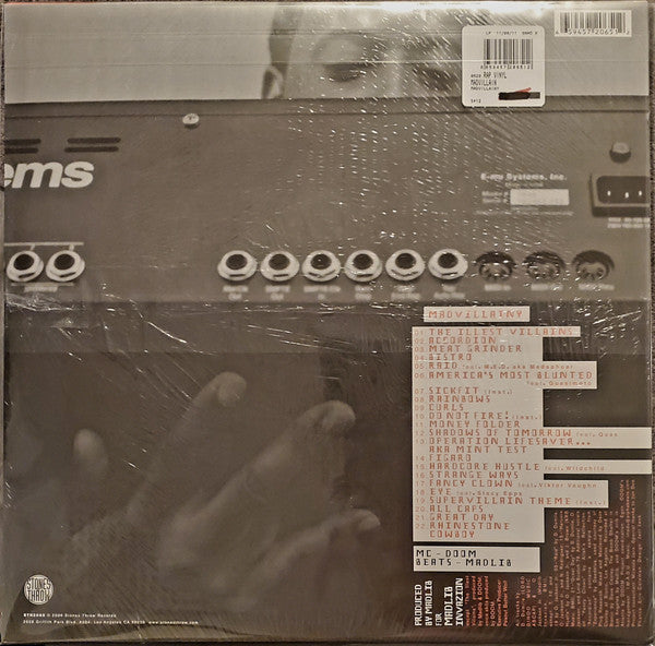Madvillian (MF Doom & Madlib): Madvillainy Double Vinyl Album