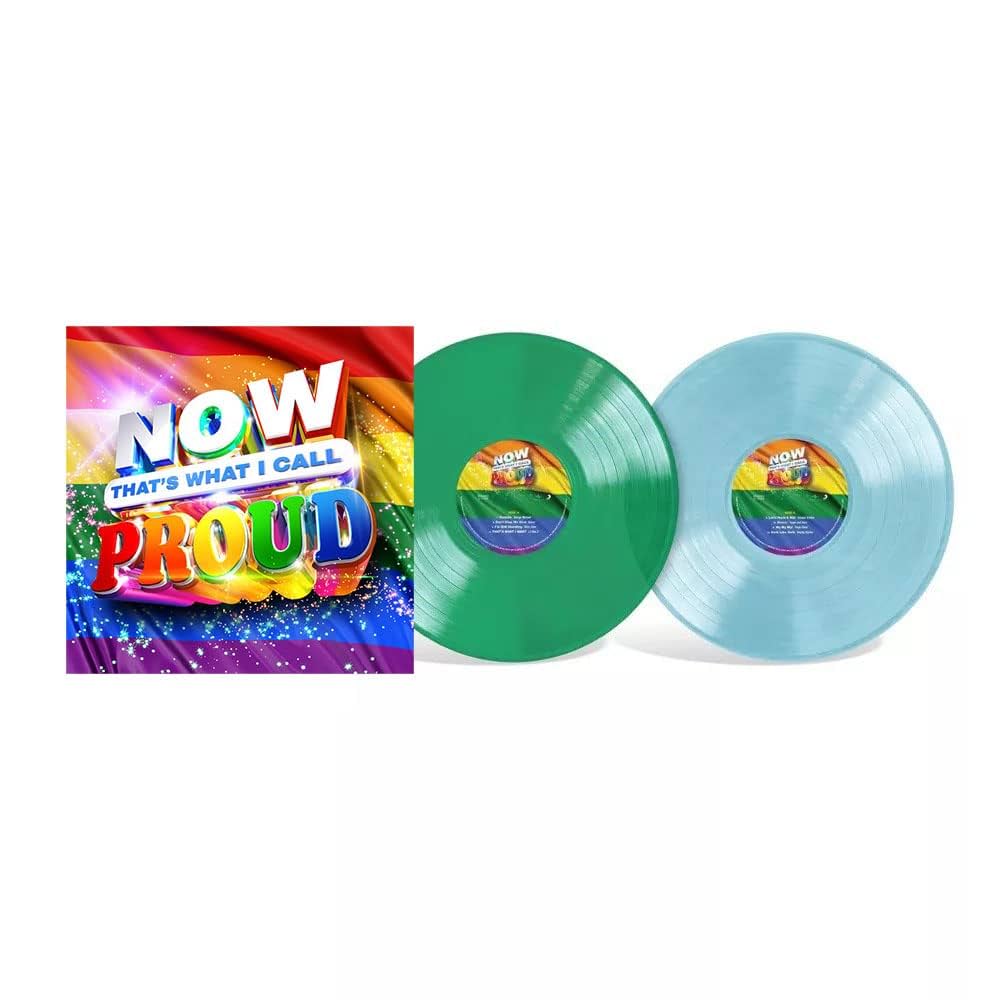 Now That's What I Call Proud Limited Edition Emerald & Blue Vinyl Album New & Sealed