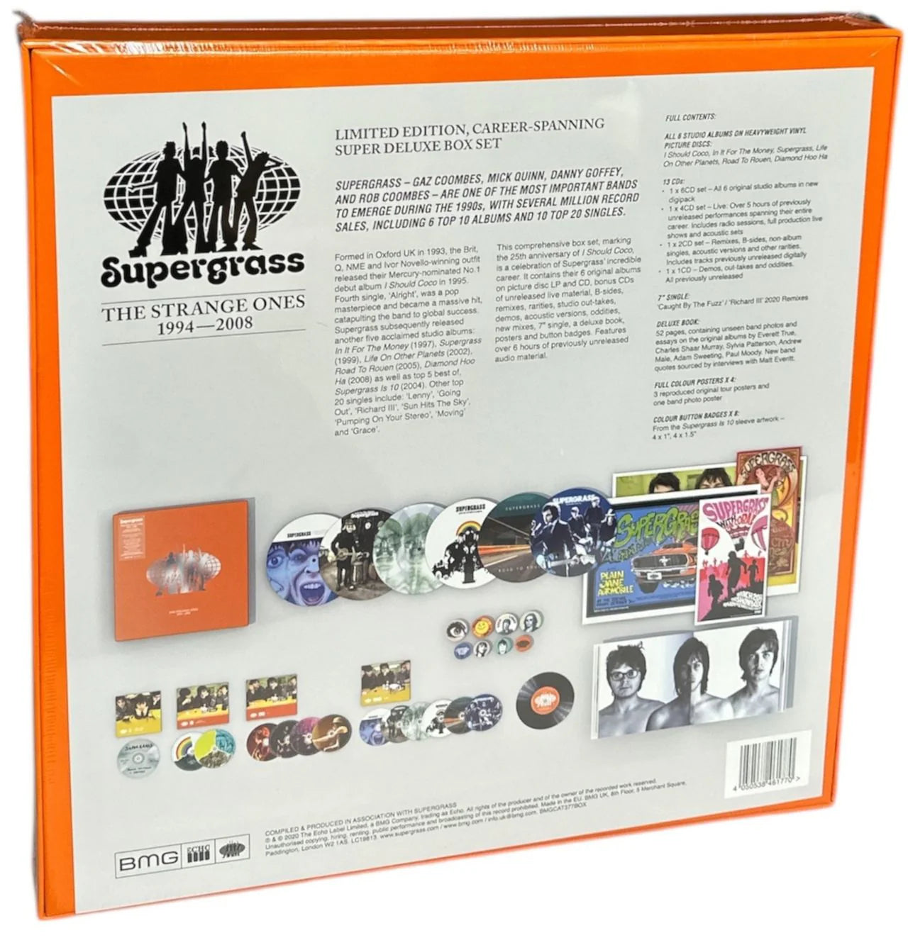 Supergrass: The Strange Ones 1994-2008 - NEW UK Vinyl / CD Album Deluxe Box Set
