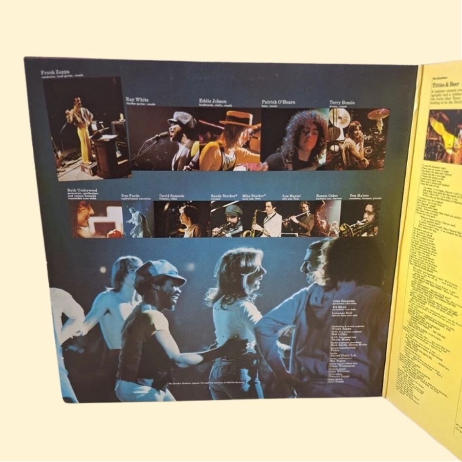 Frank Zappa: In New York - 1st Pressing 1977 Double Vinyl LP - Rare Edition